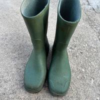 Stivali gomma per giardinaggio verdi n. 38
