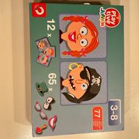 Gioco facce con calamite