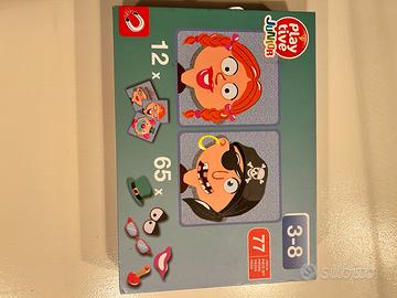 Gioco facce con calamite