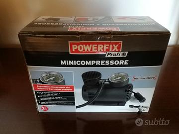 MINICOMPRESSORE Powerfix - Press. 17 bar / 250 PSI