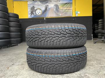 2 Gomme 195/65R15 91T Nokian invernali 85% residui