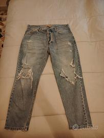 Jeans Just West strappati blu