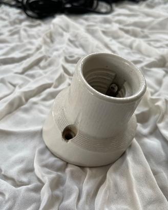 Portalampada ceramica