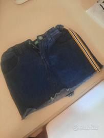 Gonna jeans bimba  Benetton 
