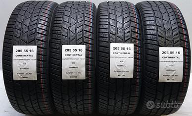 4 GOMME 205 55 16 CONTINENTAL BR1166