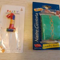 Set per torta compleanno