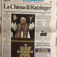 giornali e riviste d'epoca  La chiesa di Ratzinger