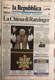 giornali e riviste d'epoca  La chiesa di Ratzinger