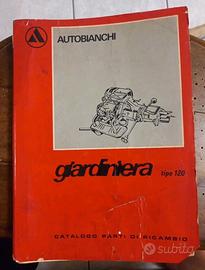 Catalogo Ricambio Autobianchi Giardinieria Meccani