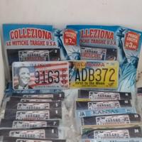 Targhe americane da collezione