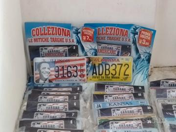 Targhe americane da collezione