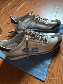 Scarpe 4US Cesare panciotti argentate