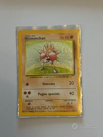 Carta Pokemon Set Base - Hitmonchan Holo