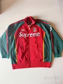 Supreme Umbro Zip Up Sweater Red - taglia M