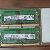 NUOVA RAM DDR4 SAMSUNG PER PORTATILE 16GB