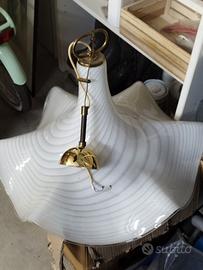 lampadario in vetro di murano