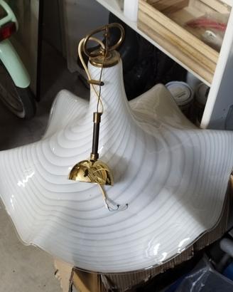 lampadario in vetro di murano