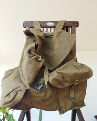 Zaino militare canapa
