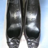 Scarpe donna vintage anni '70 n. 36 tacco 7