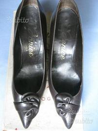 Scarpe donna vintage anni '70 n. 36 tacco 7