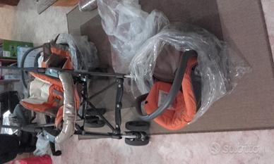 Trio cam passeggino ovetto carrozzina