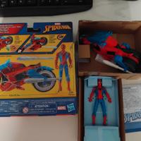 Moto lancia razzi di Spiderman - Marvel Hasbro