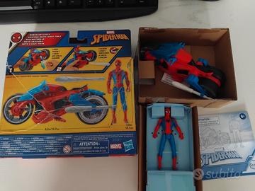 Moto lancia razzi di Spiderman - Marvel Hasbro