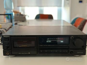 Piastra cassette Technics 3 testine Rs-Bx606