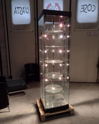 Vetrinetta in vetro per esposizione