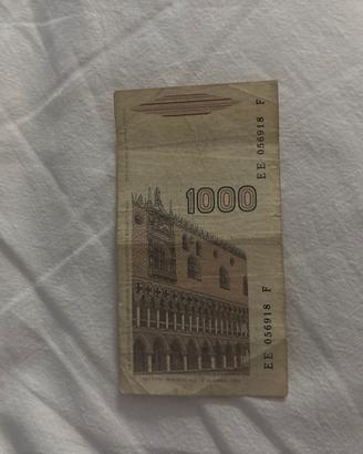 Banconota da 1000 lire da collezione