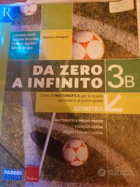 Libro Scuola Media Da zero a infinito 3B 