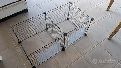 Gabbia e recinto roditori 82x42 
