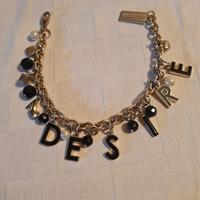bracciale donna acciaio con pendagli Dolce Gabbana
