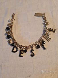 bracciale donna acciaio con pendagli Dolce Gabbana