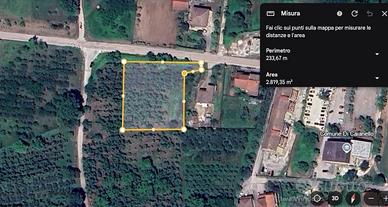 Terreno di 2800 m² a Caianello