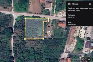 Terreno di 2800 m² a Caianello
