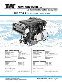 Motore Vm md 704 li