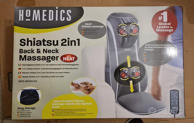 Massaggiatore homedics shiatsu 2 in 1  back & neck