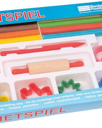 Gioco Set pasta modellabile + stampini - nuovo