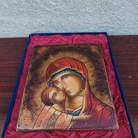 Icona Bizantina Dipinta a mano 