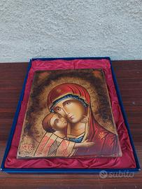Icona Bizantina Dipinta a mano 