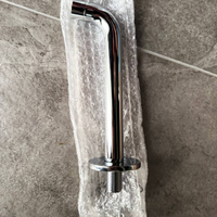 MISCELATORE LAVABO A MURO HUDSON CROMO