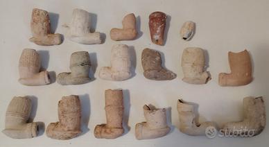 Lotto pipe in argilla 1700/800.