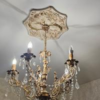 set lampadario con applique 