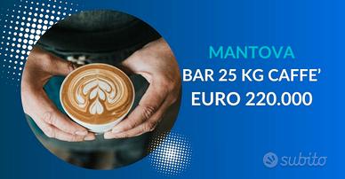 Bar 25 kg caffè settimana