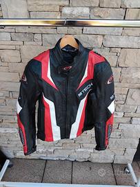 giacca in pelle MTECH