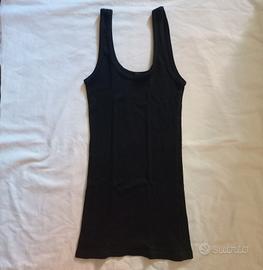 Canottiera Brandy Melville nera taglia S