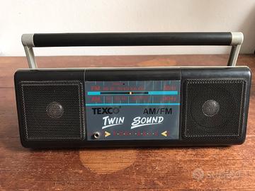 Radio portatile Texco Twin Sound 3000 vintage