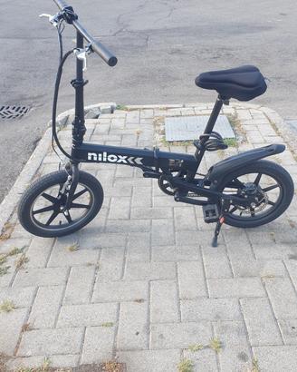 Bicicletta pieghevole elettrica NILOX x2