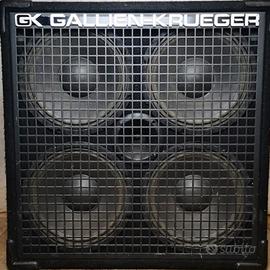 cassa e testata per basso elettrico